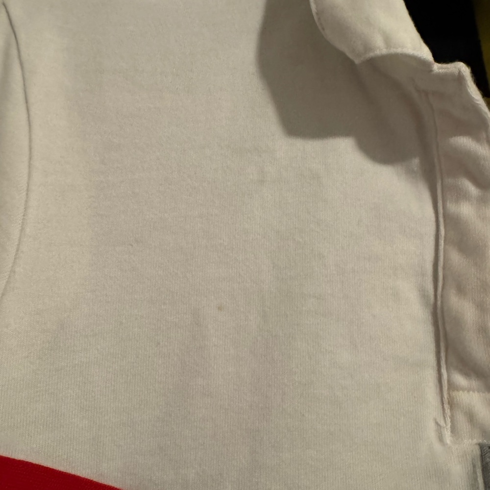 Nike White and Yellow Sports Top - Picture 5 of 6